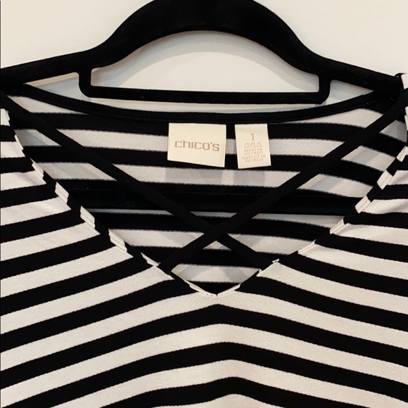 Chico’s striped shirt - Picture 2 of 4